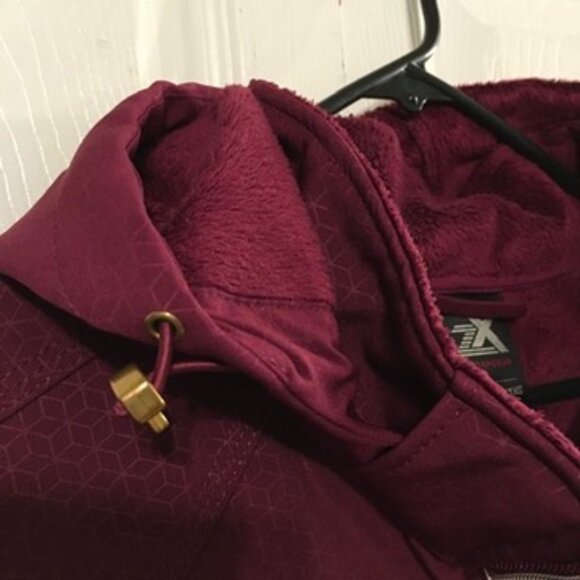 Plus Size ZeroXposure Hooded Soft Shell Jacket - Picture 4 of 7